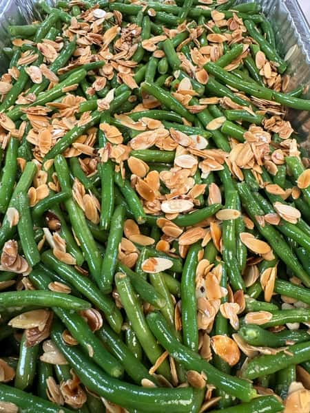 Green Beans Almondine - half tray