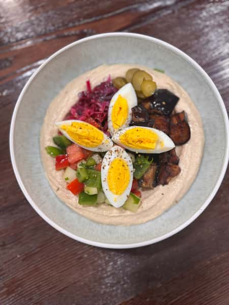 Hummus with Sabich