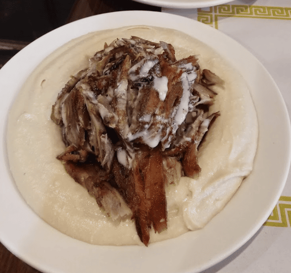 Hummus with Shawarma