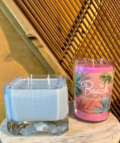 Patron Platinum Candle