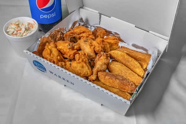 Uncle Nick's Greek Fried Chicken (No Wings)