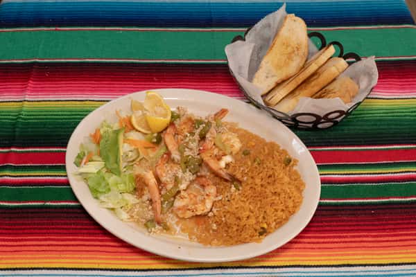 Camarones Al Mojo De Ajo