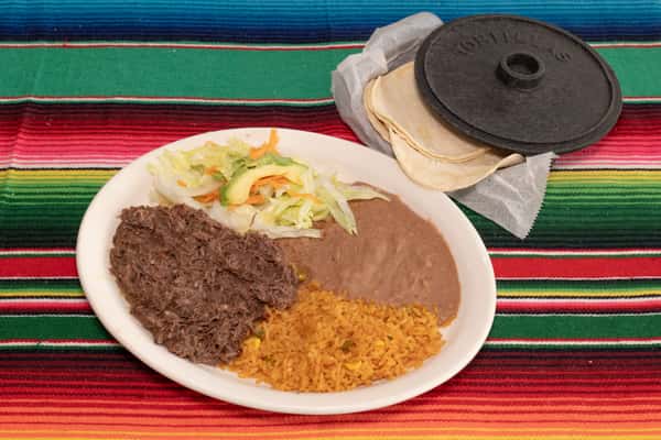 Plato De Barbacoa