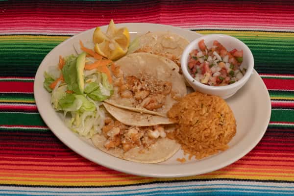 Tacos De Camarones 