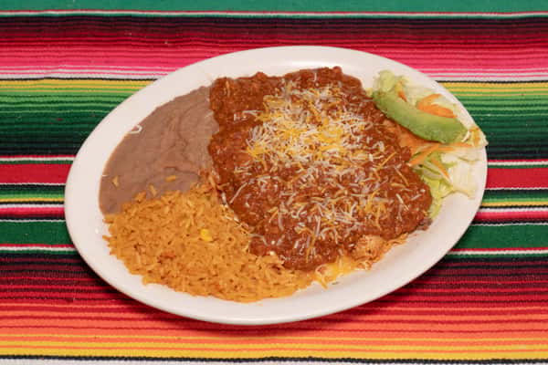 Enchiladas De Chile Con Carne