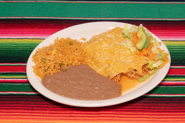 Enchiladas De Chile Con Queso