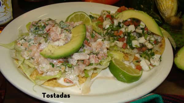 Tostadas De Camaron