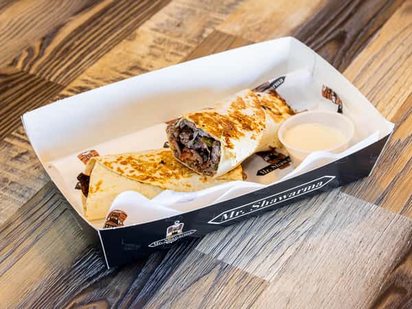 Beef Shawarma Wrap