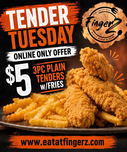 TENDER TUESDAY ONLINE OFFER