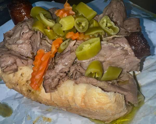 ITALIAN BEEF/SAUSAGE COMBO & FRY