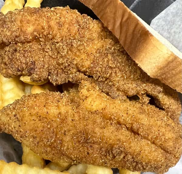 Fish - Catfish w/Fries & Bread