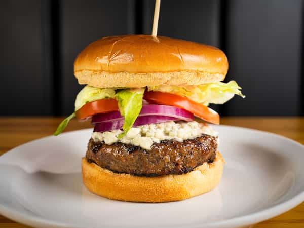 *Blackened Blue Burger