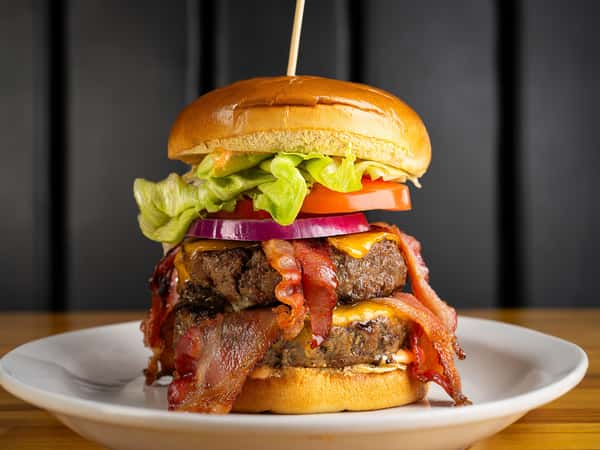 *Double Bacon Cheese Burger