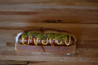 All Beef Frank Hot Dog