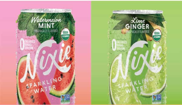 Nixie Organic Sparkling Flavored Water