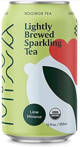 Sparkling Rooibos Tea - Lime Hibiscus