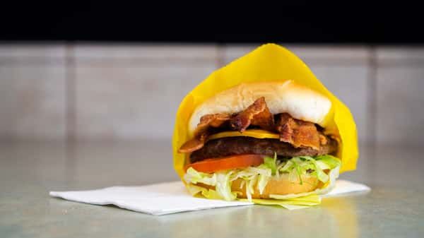 Jr. Bacon Cheese Burger