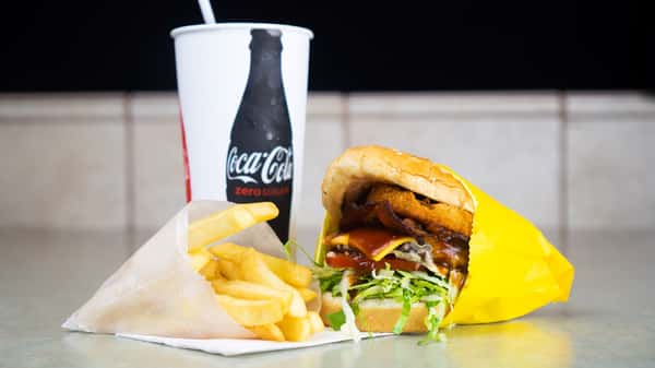 Double Western Bacon Cheeseburger Combo