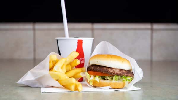 Jr. Hamburger Combo