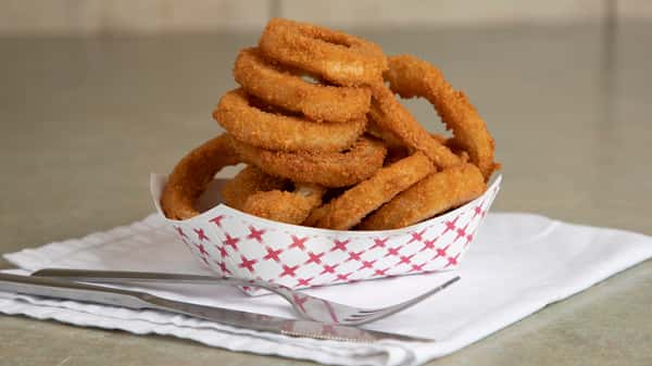 1/2 Fry 1/2 Onion Rings