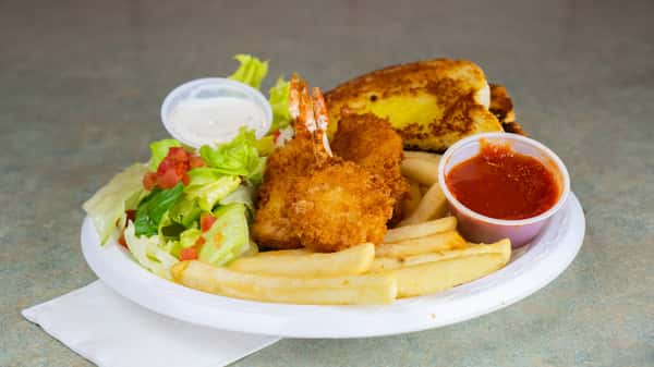 3 Piece Shrimp Dinner