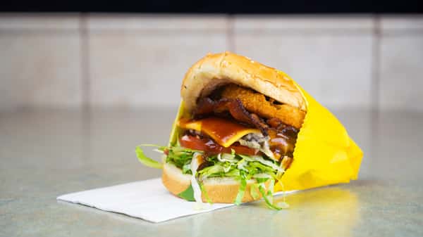 Double Western Bacon Cheeseburger