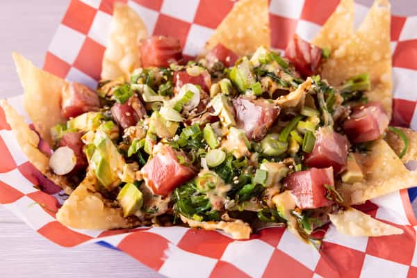 Ahi Poke Nachos