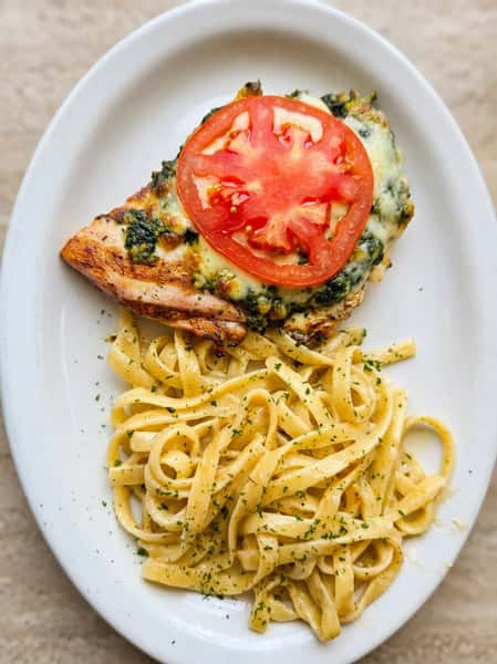 Baked Chicken Pesto