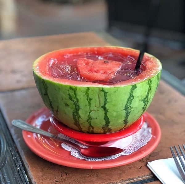 Watermelon Shell Margarita