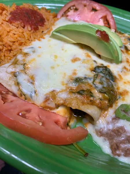 Spinach Enchiladas