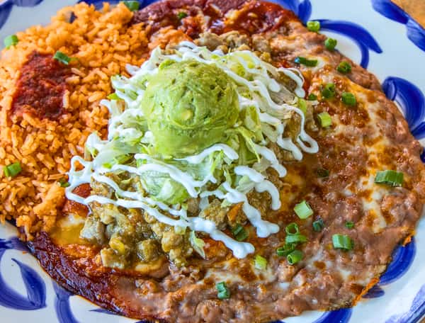 New Mexico Hatch Enchiladas