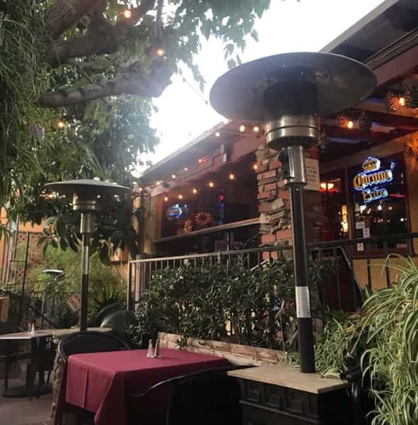 outside tables