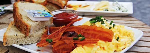 Eggs and bacon