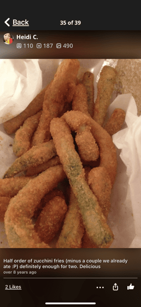 Fried Zucchini