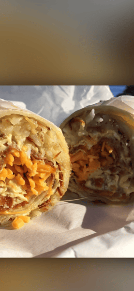 Bacon & Egg Burrito