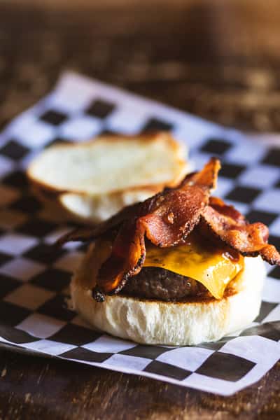 Smoked Cheddar Burger