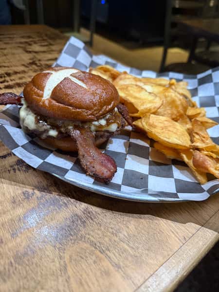 French Onion Burger