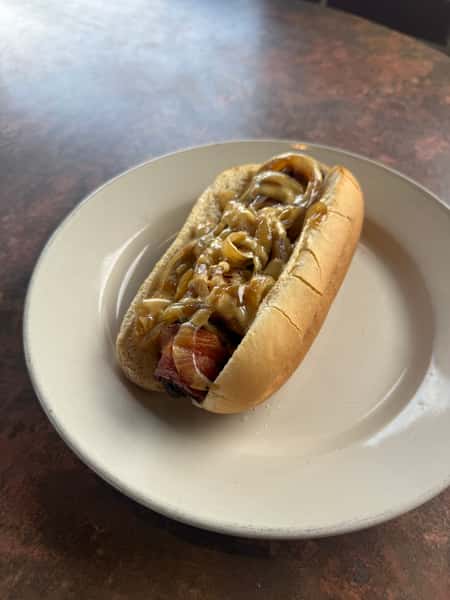 Bacon Wrapped Dog