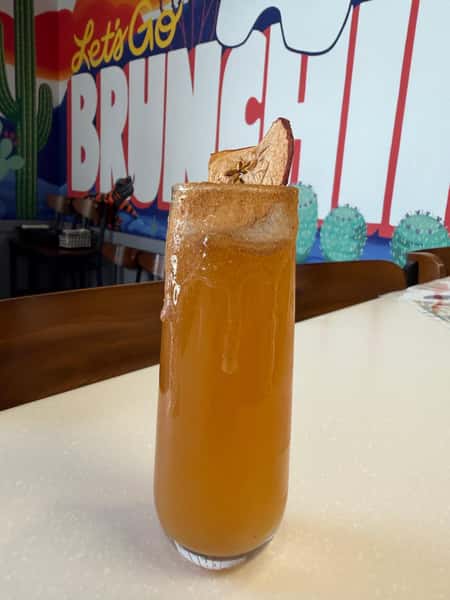 Spiced Apple Mimosa
