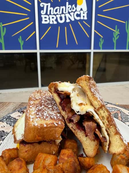 Blackberry Spicy Jam Sandwich