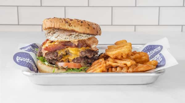 Smash Breakfast Burger