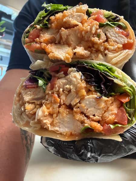 Honey Sriracha Chicken Wrap