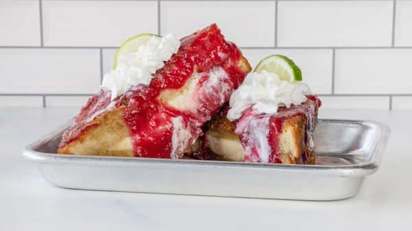 Prickly Pear Cheesecake French Toast