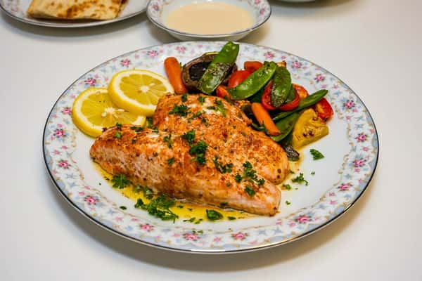 salmon dish