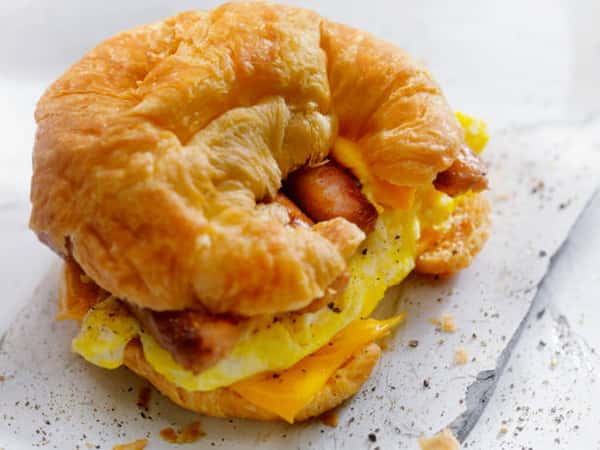 Croissant Breakfast Sandwiches