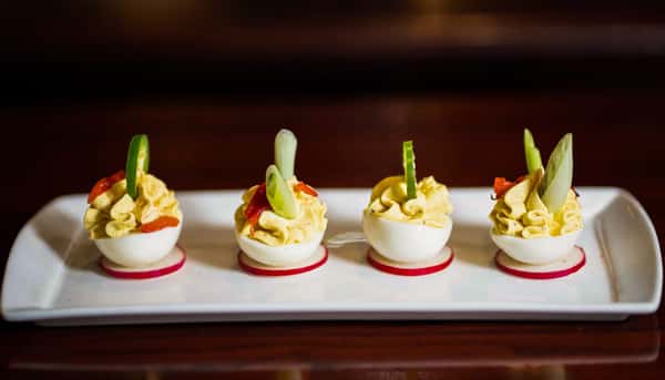 deviled eggs