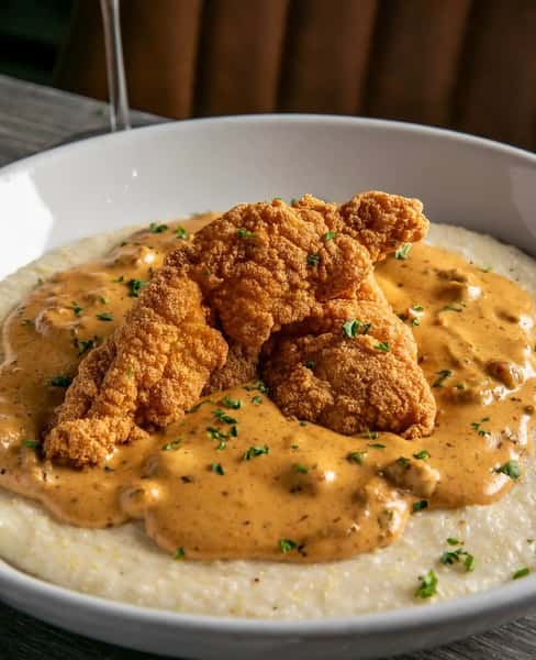 Catfish & Grits