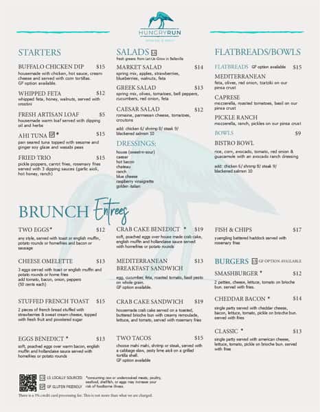 SUMMER BRUNCH MENU