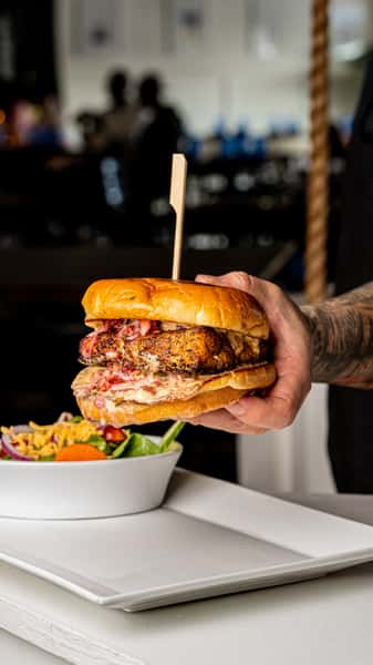 Blackened Grouper Sandwich