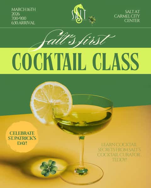St. Patrick's Day Cocktail Class